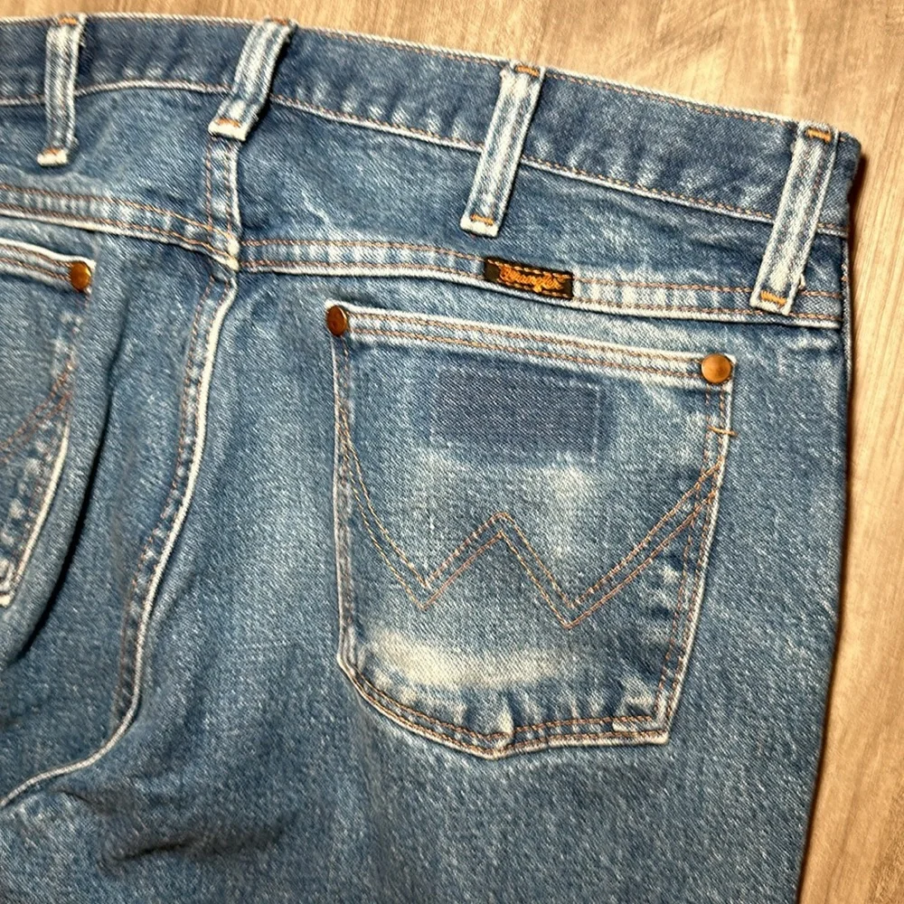 Wrangler Cowboy Cut Original Fit Jeans - 33x27 (Altered Length)